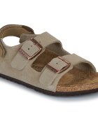Birkenstock Pantofi Milano AS Kids LEVE Taupe