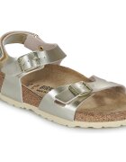 Birkenstock Pantofi Rio AS Kids BF Electric Metallic Gold