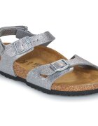 Birkenstock Pantofi Rio AS Kids BF Sparkling Silver