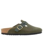 Birkenstock Pantofi Sandales Boston Braided cuir velours