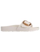 Birkenstock Pantofi Sandales Madrid Big Buckle EVA blanc