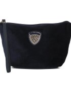 Blauer Genti NVY VELVET CLUTCH