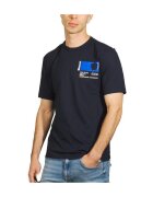 Blauer Îmbracaminte T-shirt Manica Corta