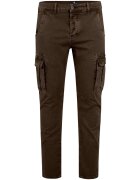 BOMBOOGIE Îmbracaminte Cargo Slim Pant In Stretch Gab