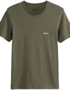 BOSS Îmbracaminte Cotton Basic T-Shirt Khaki Green
