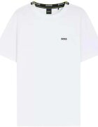 BOSS Îmbracaminte Pique Taddy T-Shirt Open White