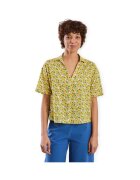 Brava Fabrics Îmbracaminte x PEANUTS Donuts Aloha Shirt W - Yellow