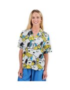 Brava Fabrics Îmbracaminte x PEANUTS Freehugs Aloha Shirt W - Blue