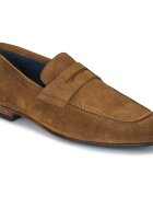 Brett & Sons Pantofi 4577-VELOUR-COGNAC