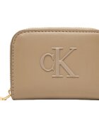 Calvin Klein Jeans Genti BOLD CK MEDIUM ZIP AROUND LV04F1154G