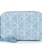 Calvin Klein Jeans Genti EMBLEM AOP DENIM CAMERA BAG
