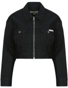 Calvin Klein Jeans Îmbracaminte DENIM CROPPED JACKET SOFT BLACK