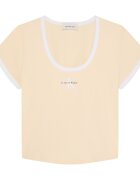 Calvin Klein Jeans Îmbracaminte Lv047g220g Ss Monologo Scoop