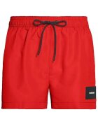 Calvin Klein Jeans Îmbracaminte Short de bain Drawstring rouge