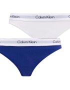 Calvin Klein Jeans Lenjerie intimă THONG 2PK LV00QF8834