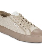 Calvin Klein Jeans Pantofi VULC LOW LACEUP AOP CANVAS