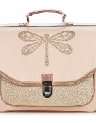 CARAMEL & CIE Genti CARTABLE 38 CM LIBELLULE ROSE