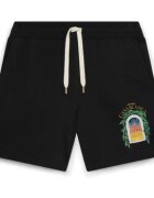 Casablanca Îmbracaminte AVENIDA PRINTED SWEATSHORT BLACK