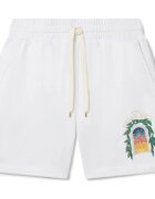 Casablanca Îmbracaminte AVENIDA PRINTED SWEATSHORT WHITE