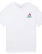 Casablanca Îmbracaminte MONTAGNE ONDULEE TSHIRT WHITE