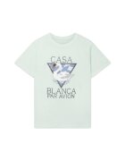 Casablanca Îmbracaminte PAR AVION T-SHIRT GREEN