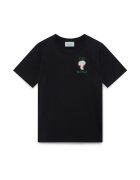 Casablanca Îmbracaminte RAINBOW MUSHROOM T-SHIRT BLACK