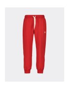 Casablanca Îmbracaminte RED LOOPBACK ZIP HEM SWEATPANTS DIAMOND LOGO