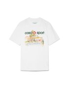 Casablanca Îmbracaminte T-SHIRT POOLSIDE WHITE