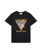 Casablanca Îmbracaminte T-SHIRT TENNIS CLUB ICON BLACK