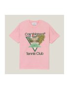 Casablanca Îmbracaminte T-SHIRT TENNIS CLUB ICON PINK