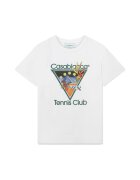 Casablanca Îmbracaminte T-SHIRT TENNIS CLUB ICON WHITE