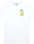 Casablanca Îmbracaminte TSHIRT L'ARC COLORÉ WHITE