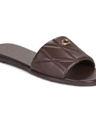 Coach Pantofi HOLLY QUILTED LEATHER SANDAL