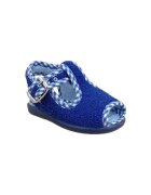 Colores Pantofi 021035 ZAPATILLA TOALLA Azul