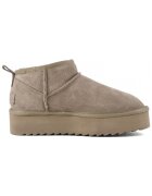 Colors of California Pantofi Platfrom winter boot in suede