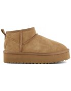 Colors of California Pantofi Platfrom winter boot in suede