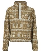 Columbia Îmbracaminte HELVETIA II PRINTED CROPPED HALF SNAP FLEECE