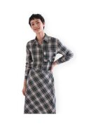 Compania Fantastica Îmbracaminte COMPAÑIA FANTÁSTICA Shirt 11015 - Green Plaid