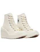 Converse Pantofi sneakers chuck 70 de luxe wedge white 36.5