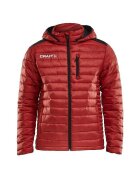 CRAFT Îmbracaminte Doudoune Isolate rouge avec capuche