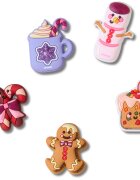 Crocs Accesorii Cute Winter Foods 5 Pack