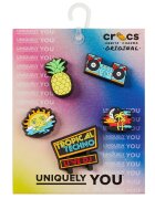 Crocs Accesorii JIBBITZ TROPICAL TECHNO DJ 5 PACK