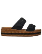 Crocs Pantofi Baskets Brooklyn Woven Buckle cuir