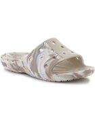 Crocs Pantofi Classic Marbled Slide
