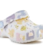 Crocs Pantofi Classic Pastel Pets Clog T 210989-0WV Chalk
