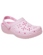 Crocs Pantofi Sabots Classic Floral Cut Out design à découpes florales