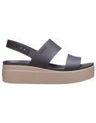 Crocs Pantofi Sandales Brooklyn Low Wedge synthétique