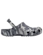Crocs Pantofi Sandales Classic Printed Camo gris / noir