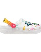 Crocs Pantofi Sandales Classic Rainbow High blanc