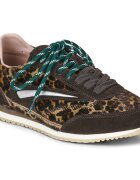 D.A.T.E. Pantofi ATHLETA BALLET PONY LEOPARD
